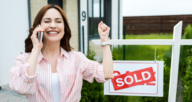 A real estate agent that sold a house to grow her business.